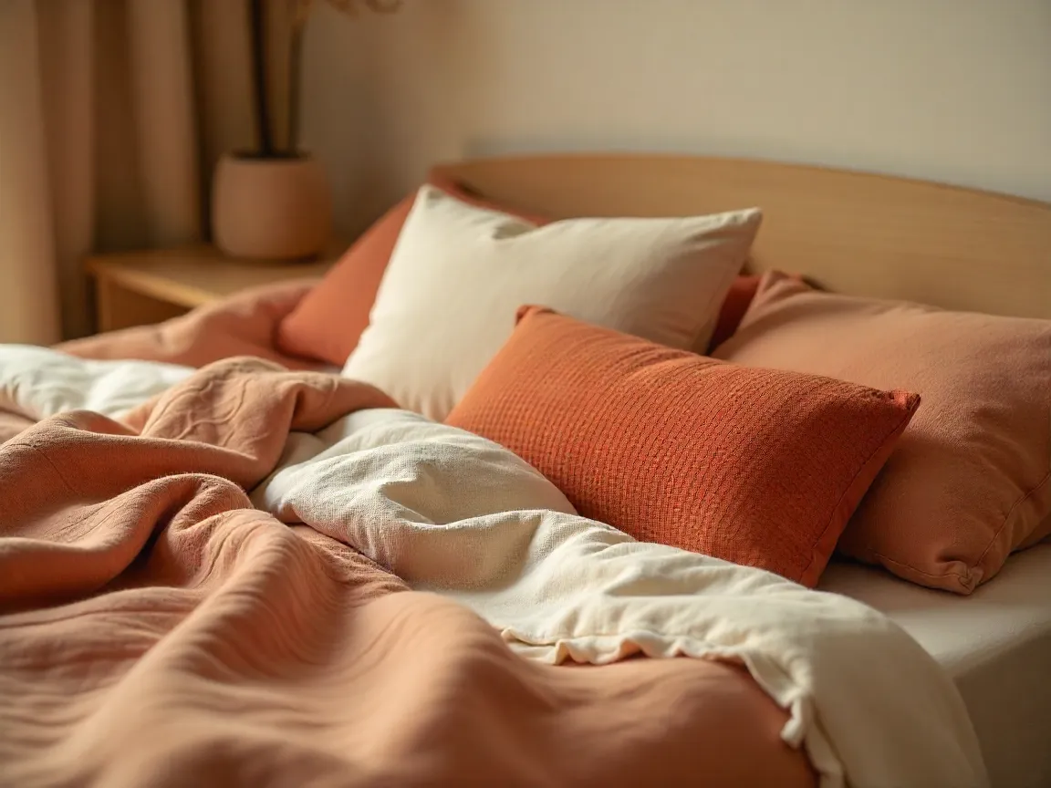 Textiles para dormitorio con diseños cálidos y relajantes